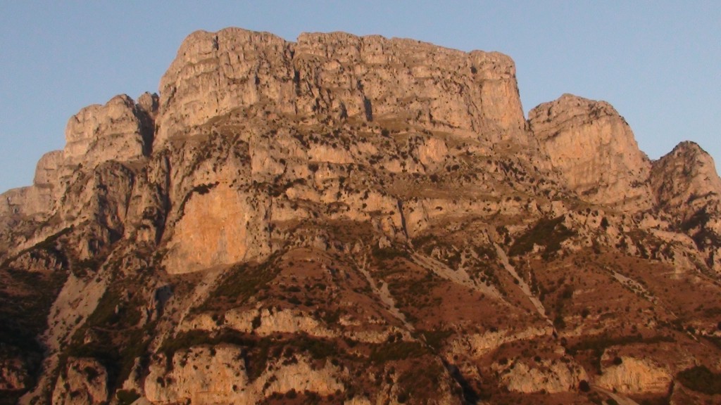 Mount Gamilla (Camel) in Zagori villages